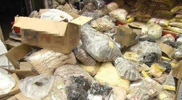 «مباحث التموين» تضبط 47 طن أغذية فاسدة قبل ترويجها بالأسواق