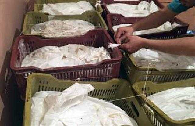 مباحث التموين تضبط 13 طن مواد غذائية فاسدة قبل ترويجها بالأسواق