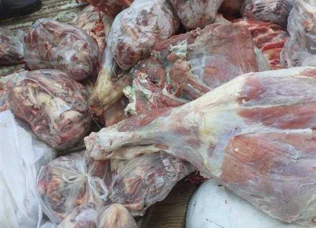 «الزراعة» ضبط أكثر من 120 طن لحوم غير صالحة وذبح خارج المجازر خلال أسبوع