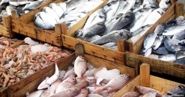 استقرار أسعار الأسماك والمأكولات البحرية بسوق العبور الجمعة 6 أغسطس 2021