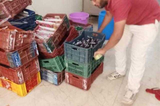 إعدام 227 كجم أغذية منتهية الصلاحية وفاسدة في أسوان