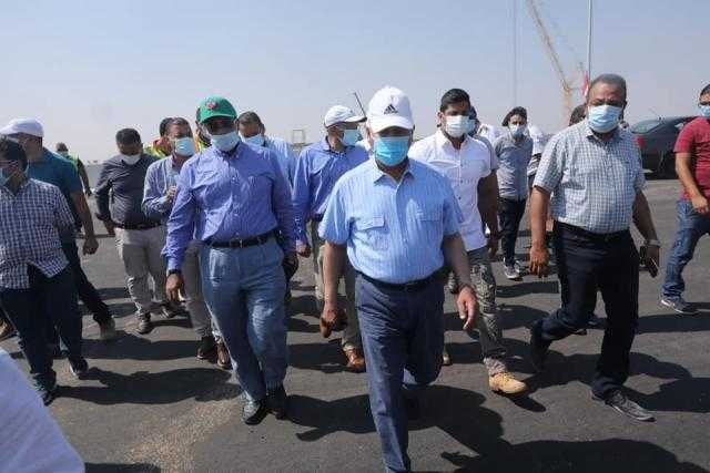 وزير النقل يتابع  معدلات تنفيذ مشروع التطوير الشامل للطريق الدائري