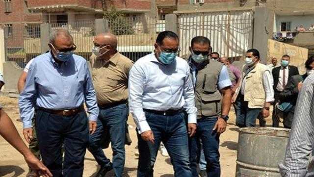 رئيس الوزراء يتفقد عدة مشروعات خدمية بمركز نوي بالقليوبية