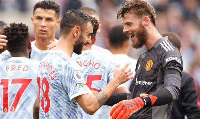 دي خيا ينقذ مانشستر يونايتد من فخ وست هام