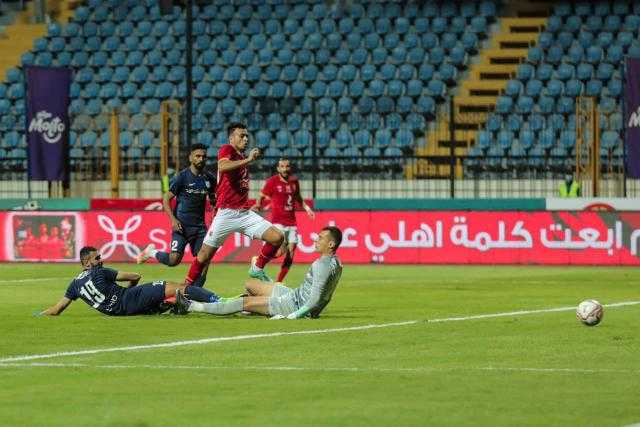 الأهلي يفوز على إنبي بصعوبة ويتأهل لملاقاة بيراميدز في كأس مصر