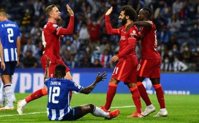 صلاح يتألق في فوز ليفربول على بورتو بخماسية في دوري الأبطال