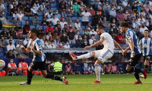 إسبانيول يكتب الخسارة الأولى لريال مدريد في الدوري الإسباني