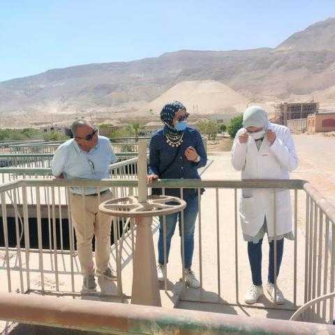 الإسكان : تنفيذ خزان تكديس سعة 10 آلاف م3 بخليج السويس