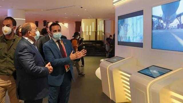 ”شعراوي“ يتفقد الجناح المصري المشارك في معرض ” اكسبو دبي 2020 ”