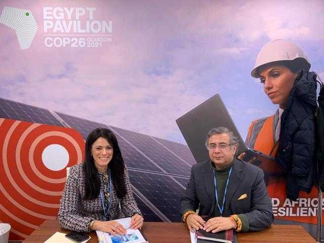 المشاط تلتقي مدير وحدة الأعمال المناخية بمؤسسة التمويل الدولية