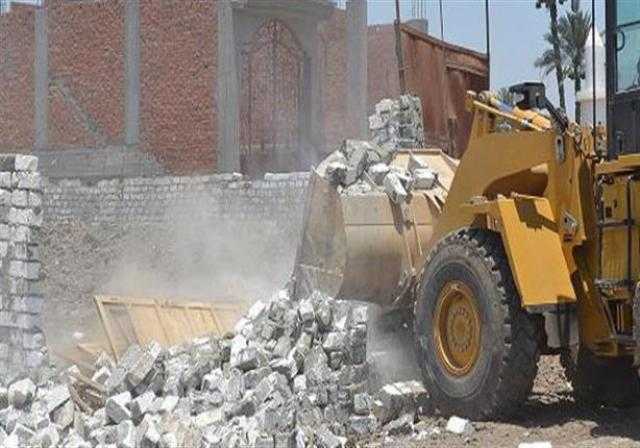 بني سويف: إزالة 590 تعديا على أراضي أملاك دولة ضمن الموجة الـ18