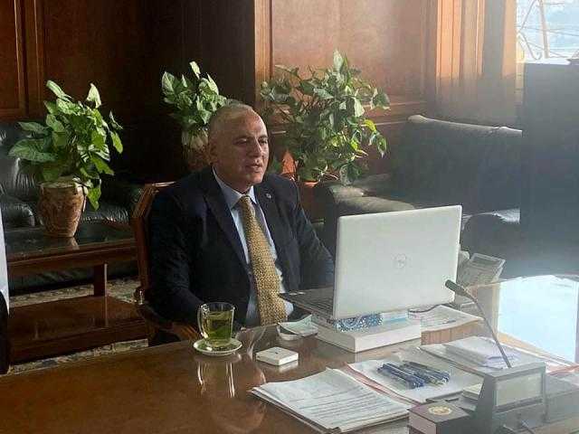 وزير الري يشارك في جلسة وزارية عبر الفيديوكونفرانس على هامش أسبوع المياه الإفريقي