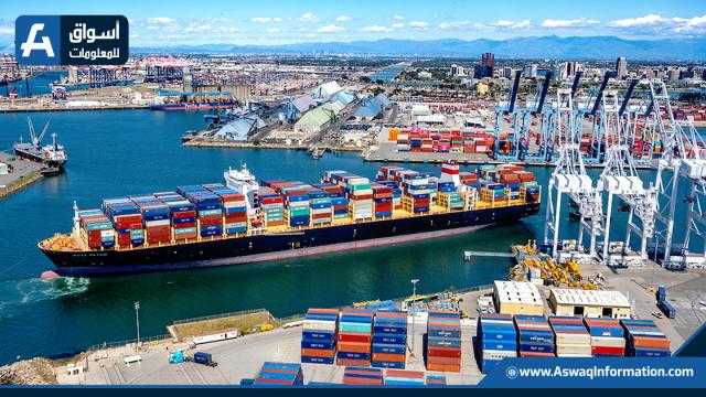 تداول 27 سفينة حاويات وبضائع بميناء دمياط