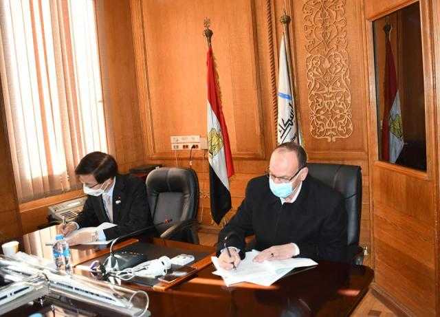 السكة الحديد توقع إتفاقية مع صندوق التعاون الكورى EDCF