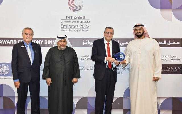 مشاركة متميزة للبريد المصري في المعرض الدولي للطوابع بدبي