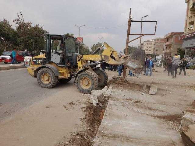 ضمن الموجة الـ 19.. الجيزة تنفذ 30 إزالة لمبان وتعديات على أملاك الدولة بالحوامدية والصف