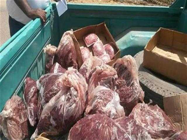 ضبط 46 طن لحوم ومصنعاتها فاسدة في الجيزة خلال شهر
