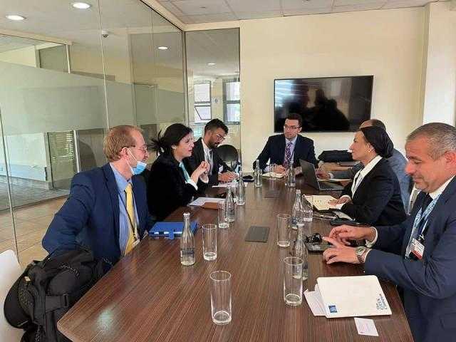 «فؤاد» تجتمع بوزيرة المناخ والبيئة البلجيكية