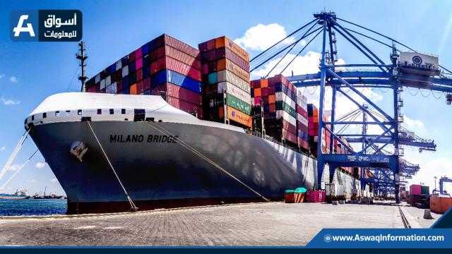 أهم واردات ميناء دمياط من القمح وزيت الطعام والسكر