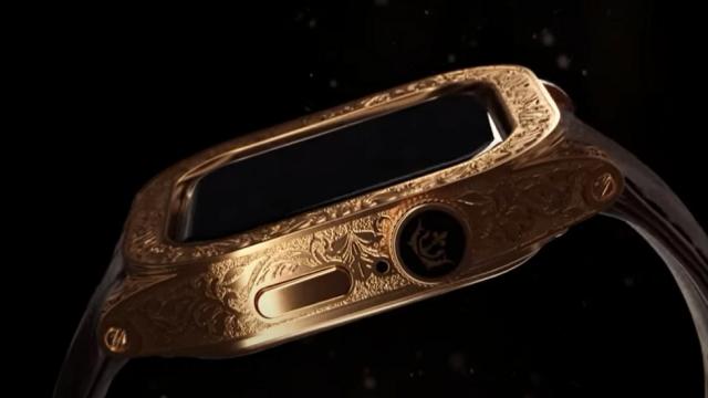أغلى ساعة أبل في العالم 2022.. مصنوعة من الذهب| صور وفيديو