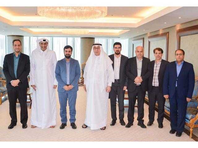 رجال أعمال قطر يبحثون تعزيز التبادل التجاري مع إيران