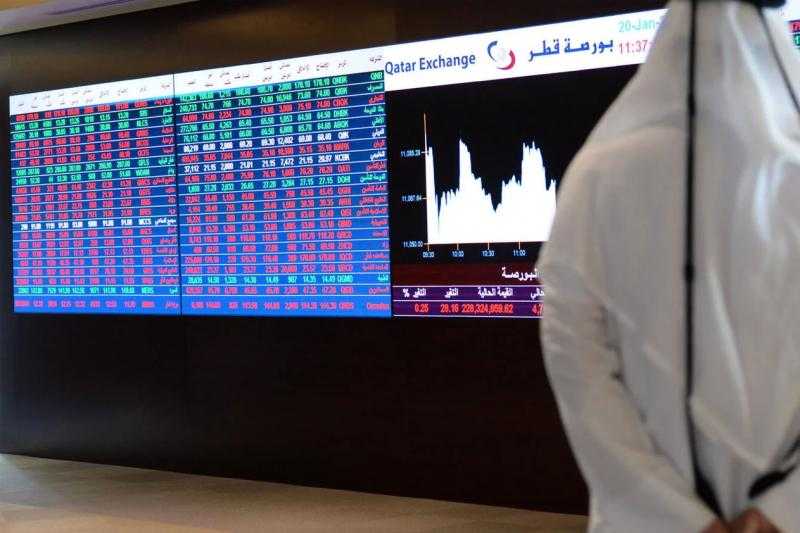 ارتفاع المؤشر العام لبورصة قطر بنسبة 3.20%