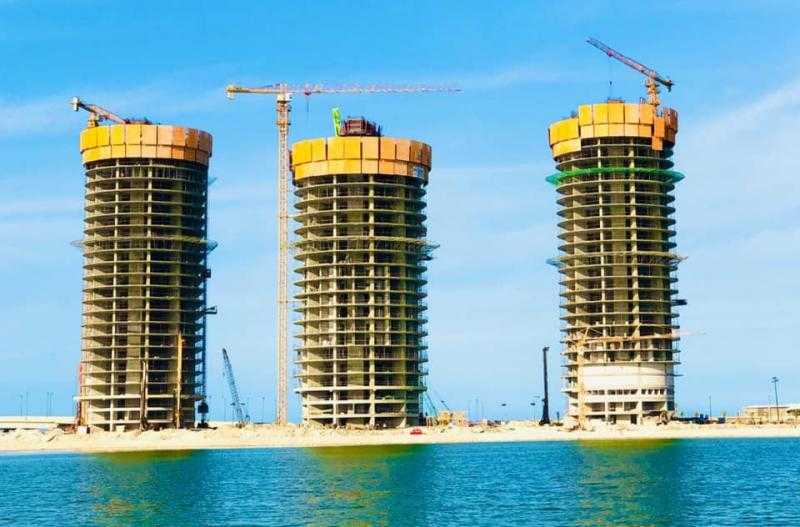 «العلمين الجديدة» تضم ثاني أعلى برج على شاطئ البحر المتوسط.. «تفاصيل»