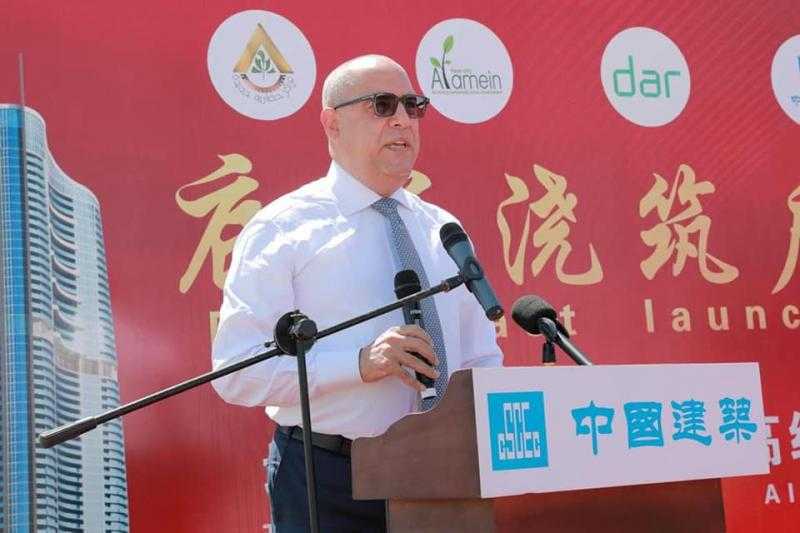«الجزار»: الداون تاون بالعلمين الجديدة يضم  5 أبراج سكنية كاملة التشطيب