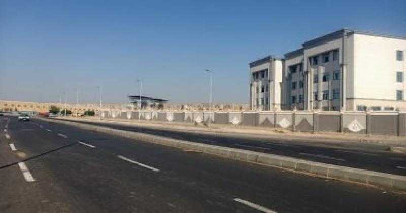 الانتهاء من تطوير وتوسعة المحور الغربي بمدينة العبور