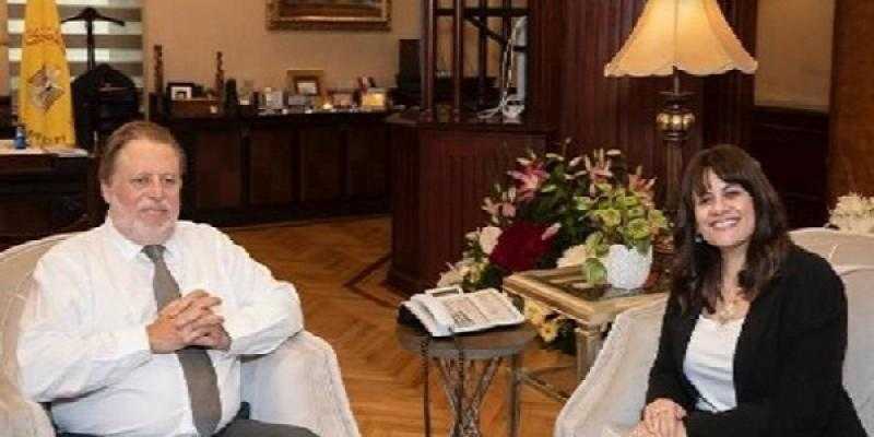 تفاصيل لقاء محافظ البنك المركزي مع وزيرة الهجرة لتقديم تيسيرات للمصريين بالخارج