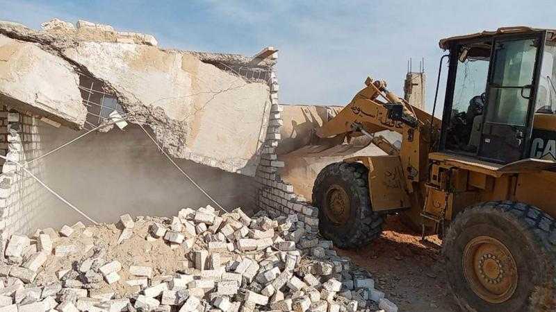 تنفيذ 9 قرارات إزالة لتعديات بكفر الشيخ