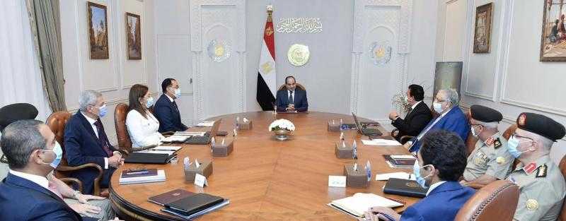 الرئيس السيسي يتابع مستجدات إنشاء منظومة المخازن الاستراتيجية للدواء