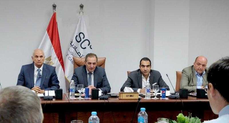 شركة روسية تبحث فرص الاستثمار بالمنطقة الاقتصادية لقناة السويس