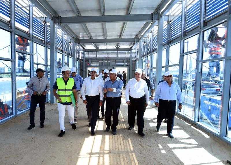 رئيس الوزراء يتفقد محطة السلام بـ«الأتوبيس الترددي BRT»