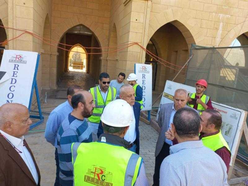 مسئولو الإسكان يتفقدون مشروع تطوير مثلث ماسبيرو وسور مجرى العيون
