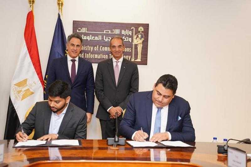 توقيع اتفاقية تعاون بين المصرية للاتصالات و«Cloud4C» وكيل شركة «SAP» العالمية