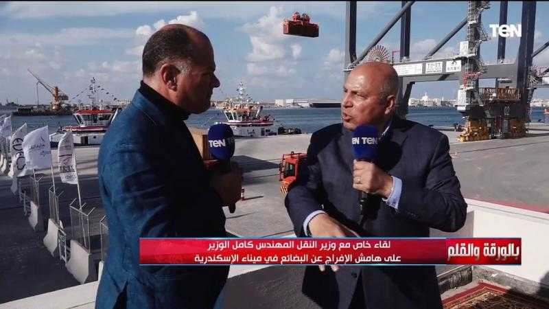 الوزير: ميناء شرق بورسعيد في المرتبة الـ15 عالميا وتقدم مركزه خلال سنوات