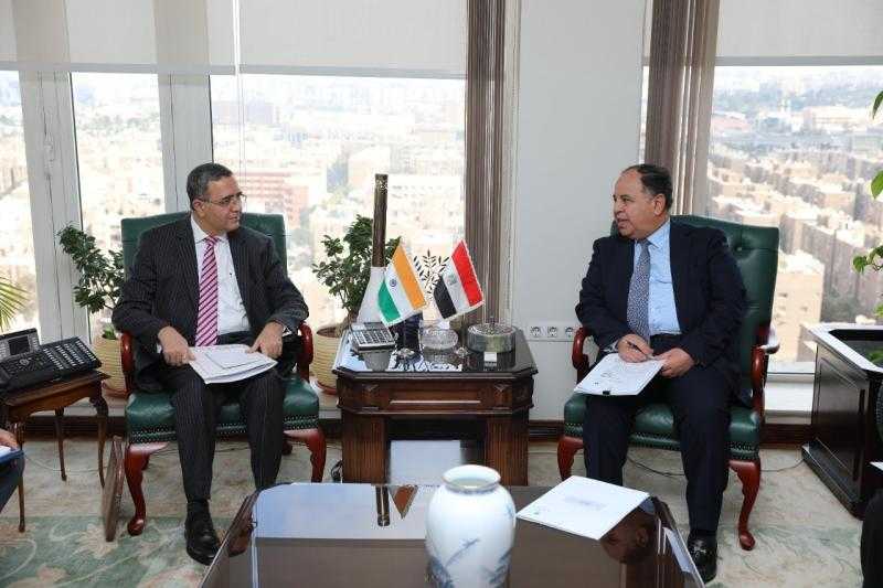 وزير المالية للسفير الهندي بالقاهرة: مصر لديها فرص واعدة.. وبيئة أعمال أكثر جذبًا للاستثمارات