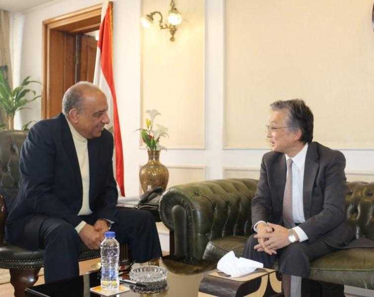 وزير قطاع الأعمال يستقبل سفير اليابان لتعزيز فرص التعاون الاقتصادي المشترك