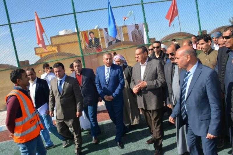 وزير التنمية المحلية يتفقد مشروعات «حياة كريمة» في مطروح