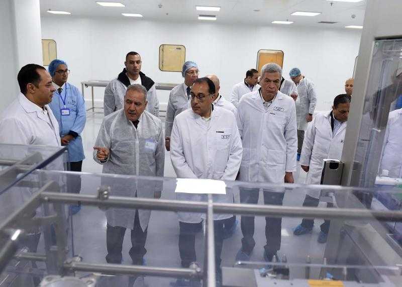 «مدبولي» يفتتح مصنع «بيوجينرك فارما» لتصنيع اللقاحات بالعاشر من رمضان