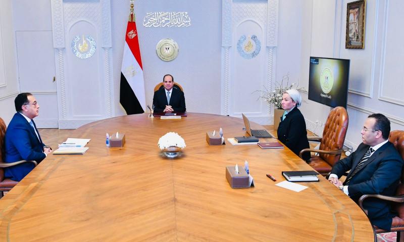 خلال اجتماعها مع الرئيس.. وزيرة البيئة تستعرض جهود الحد من التلوث الصناعي