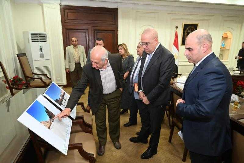 وزير الإسكان يستعرض تطورات مشروع موقع التجلي الأعظم بسانت كاترين