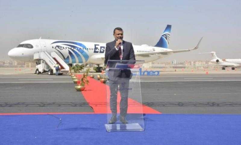 الطحطاوي: طائرة إيرباص الجديدة توفر 25% من الوقود والانبعاثات