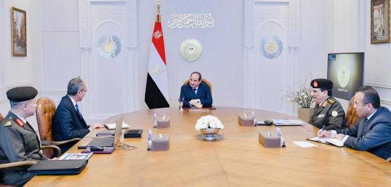 الرئيس السيسي يتابع جهود تطوير البنية التكنولوجية والمعلوماتية