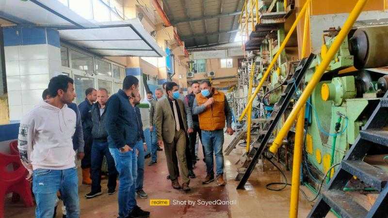 «النوبارية الجديدة»: 600 مليون جنيه استثمارات مصنع الصناعات الورقية بالمنطقة الصناعية