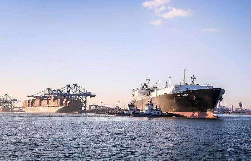 «ميناء دمياط» يستقبل ”MARAN GAS EFESSOS“ لتحميل 61 ألف طن غاز