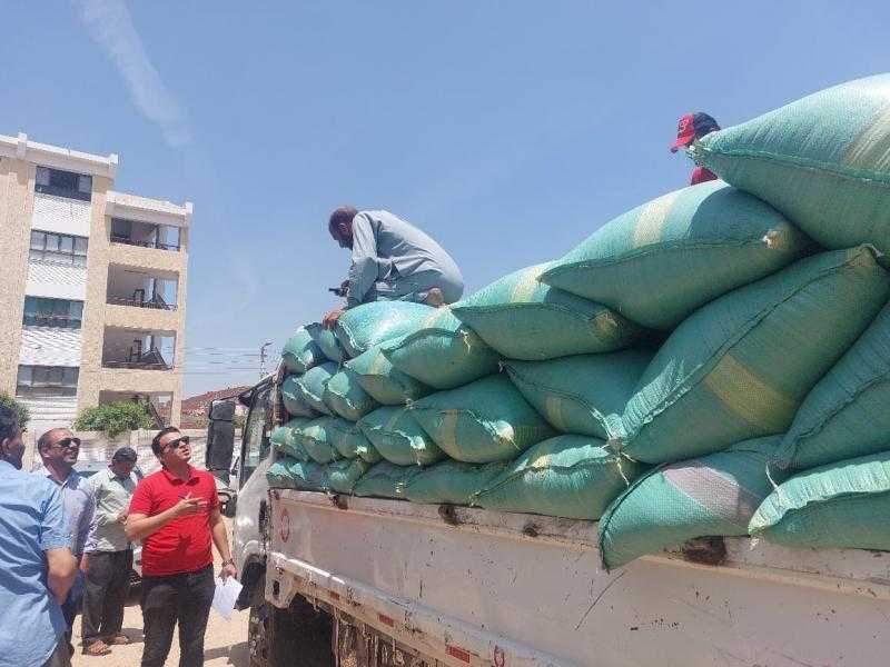 ضبط 42.5 طنًا من الأقماح المحلية المهربة بالغربية| فيديو