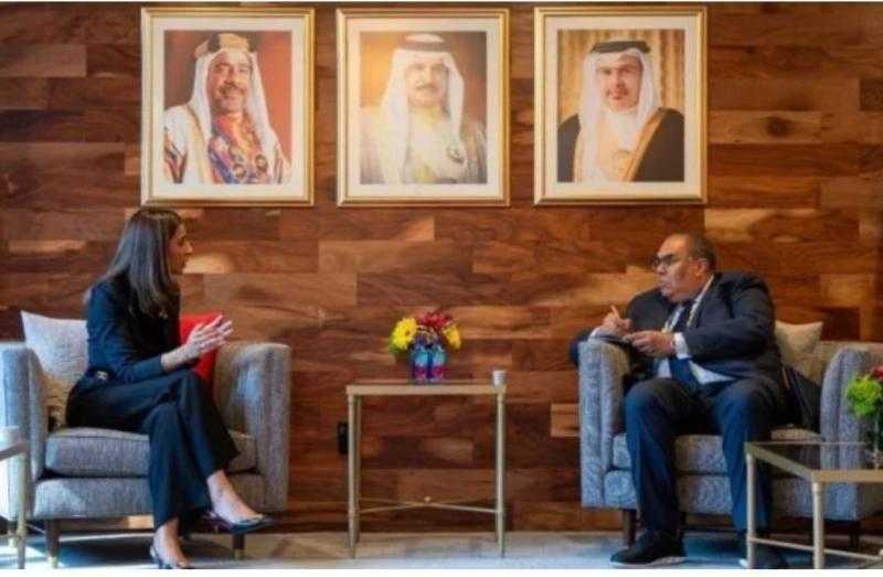 محيي الدين يبحث مع الخليف جهود البحرين لتحقيق أهداف التنمية المستدامة