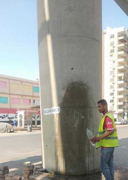 الهيئة القومية للأنفاق تصدر بيانًا بخصوص  تعليق اللحم على أعمدة مونوريل